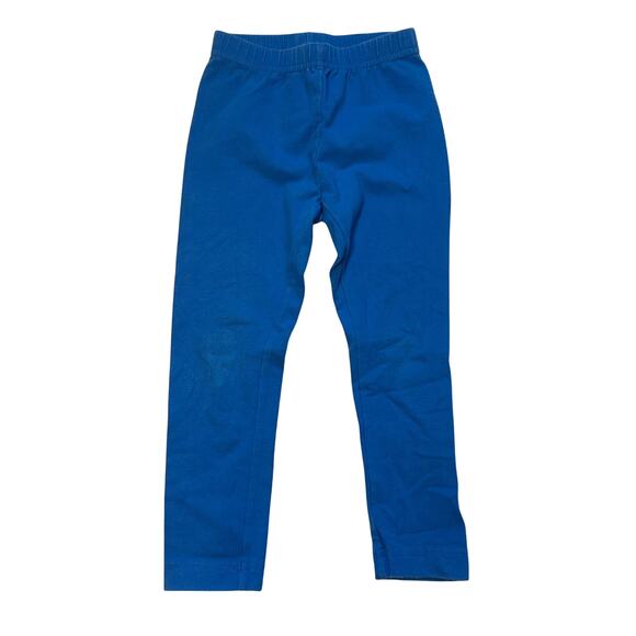 Hanna Andersson Girls Blue Leggings 100 - Picture 1 of 5